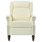 Barnn Upholstered Recliner with Wing Back by