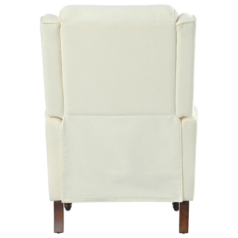 Barnn Upholstered Recliner with Wing Back by