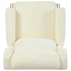 Barnn Upholstered Recliner with Wing Back by