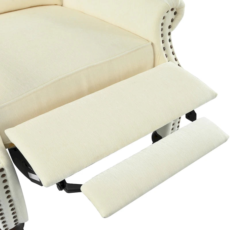 Barnn Upholstered Recliner with Wing Back by