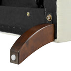 Barnn Upholstered Recliner with Wing Back by