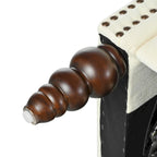 Barnn Upholstered Recliner with Wing Back by