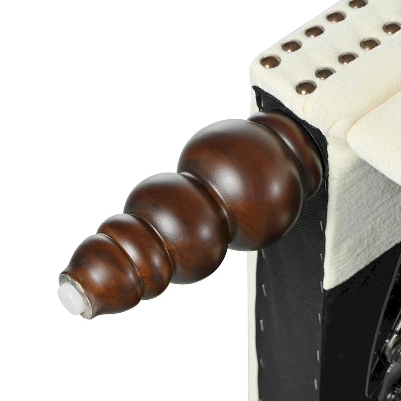 Barnn Upholstered Recliner with Wing Back by