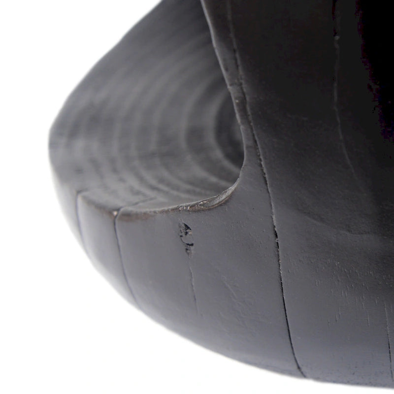 14.5 Modern Round Side Table with Stable Wide Base for Living Room or Bedroom